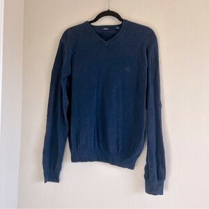 Izod navy blue Vneck sweater